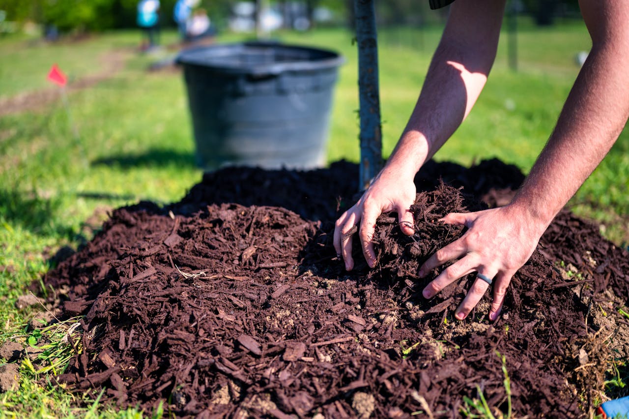 playground mulch